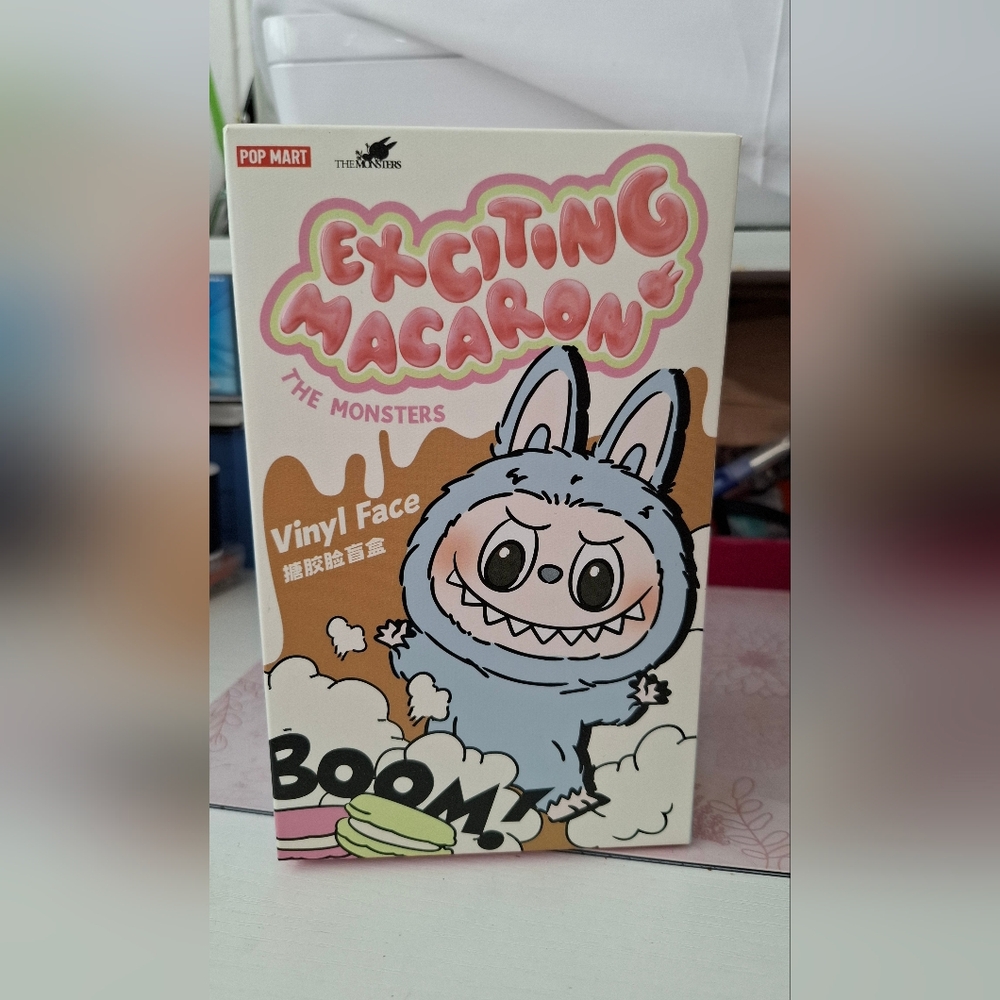 Sold - Sealed PopMart Monsters Labubu Exciting Macaron Sesame Bean